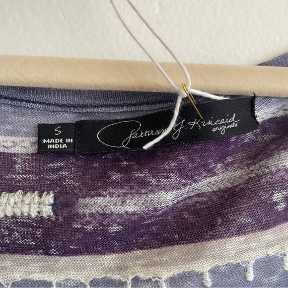 NWT Patterson J. Kincaid southwestern linen western embroidered lagenlook Aztec - Picture 3 of 10